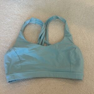 Lululemon blue sports bra